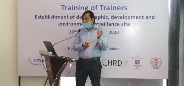 Training of Trainers (ToT) programme, Faridabad Establishment of demographic, development and environment  Oct 28th to Nov 2nd, 2020