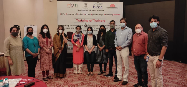 Training of Trainers (ToT) programme- Sero-surveillance COVID-19, Dengue & Chikungunya Study, Nov 19th to Nov 22nd 2020 at Hyderabad