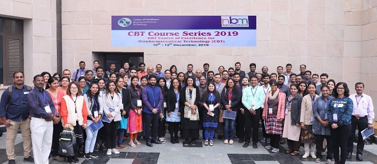 CBT Course Series 2019 on Biomanufacturing at IIT Delhi, 10th-12th Dec 2019